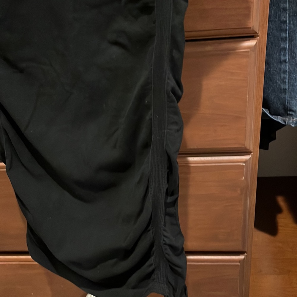 Athleta Shirt with Shirred Side Detail - Picture 3 of 4